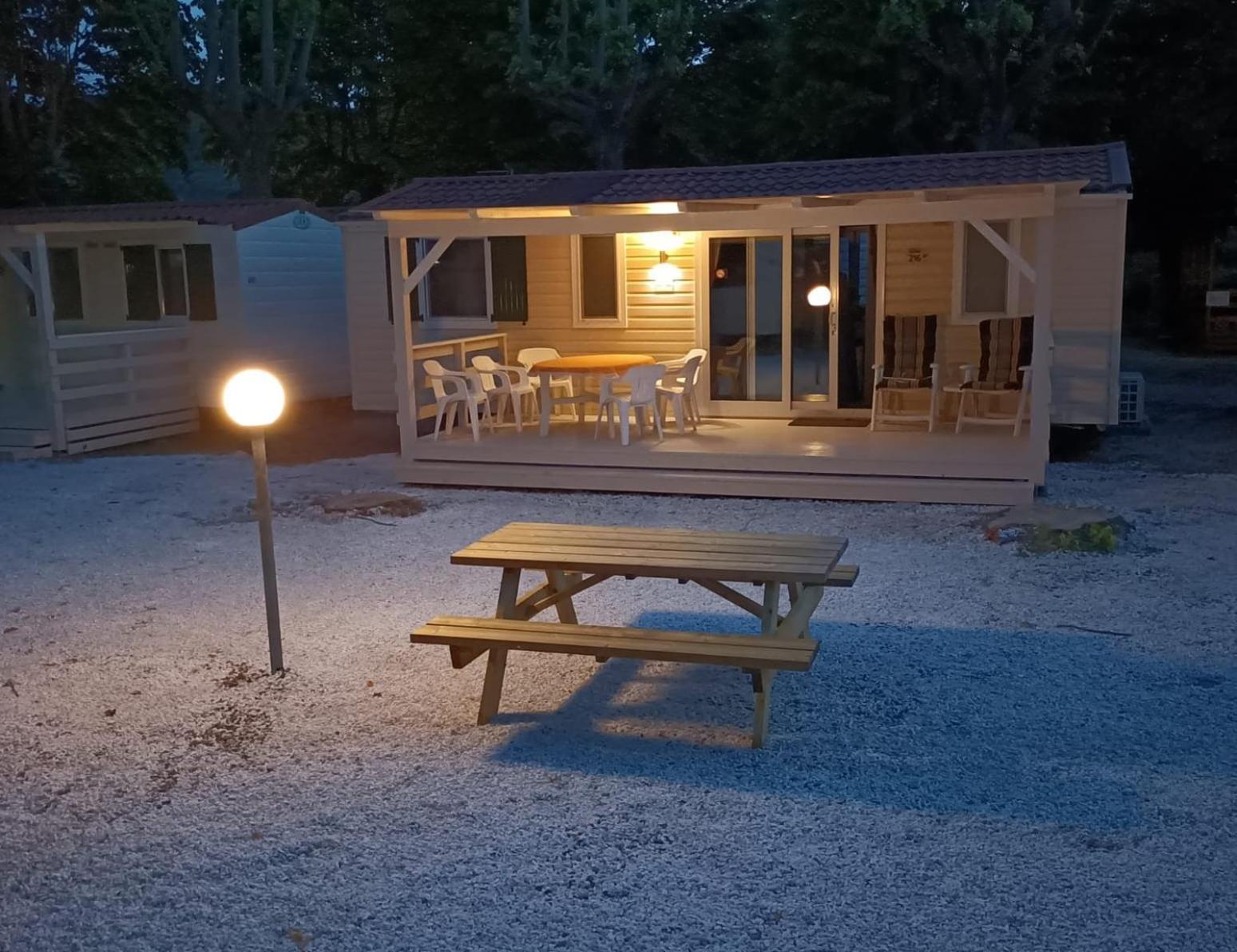 Chalet Camping River Italie Met 2 Slaapkamers 아메그리아 외부 사진