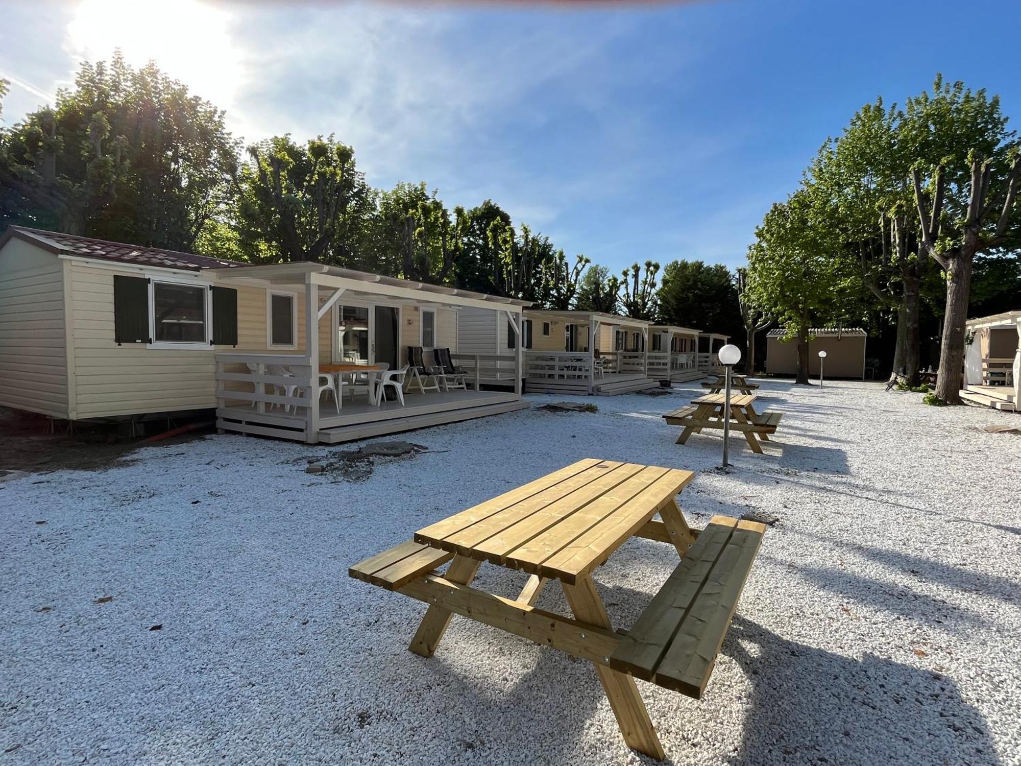 Chalet Camping River Italie Met 2 Slaapkamers 아메그리아 외부 사진