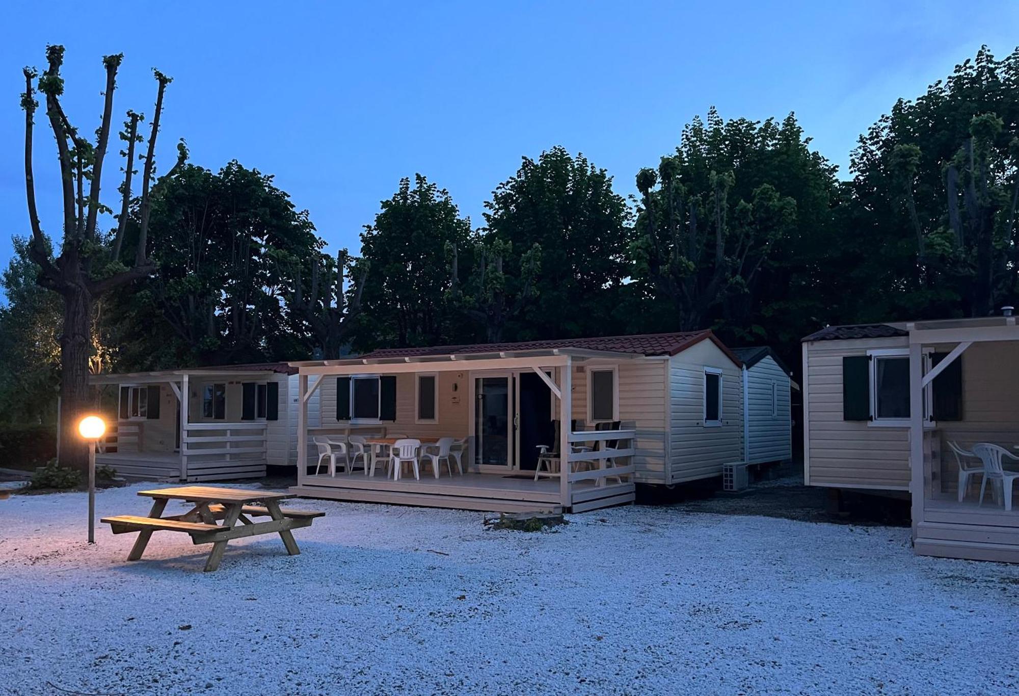 Chalet Camping River Italie Met 2 Slaapkamers 아메그리아 외부 사진