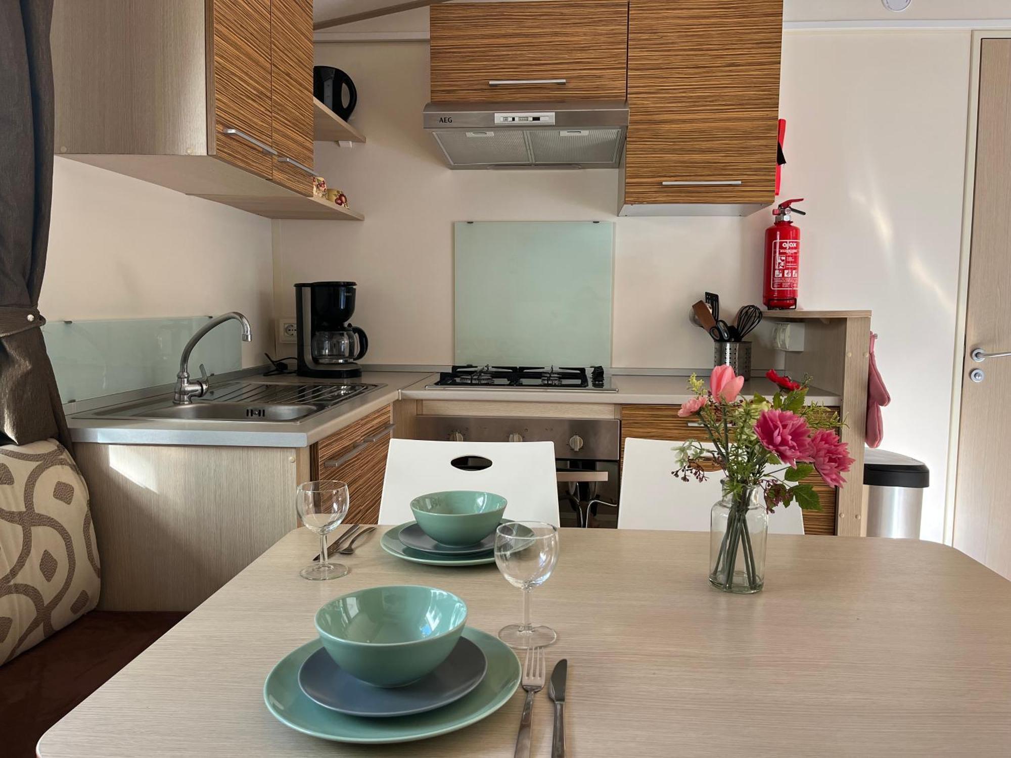 Chalet Camping River Italie Met 2 Slaapkamers 아메그리아 외부 사진